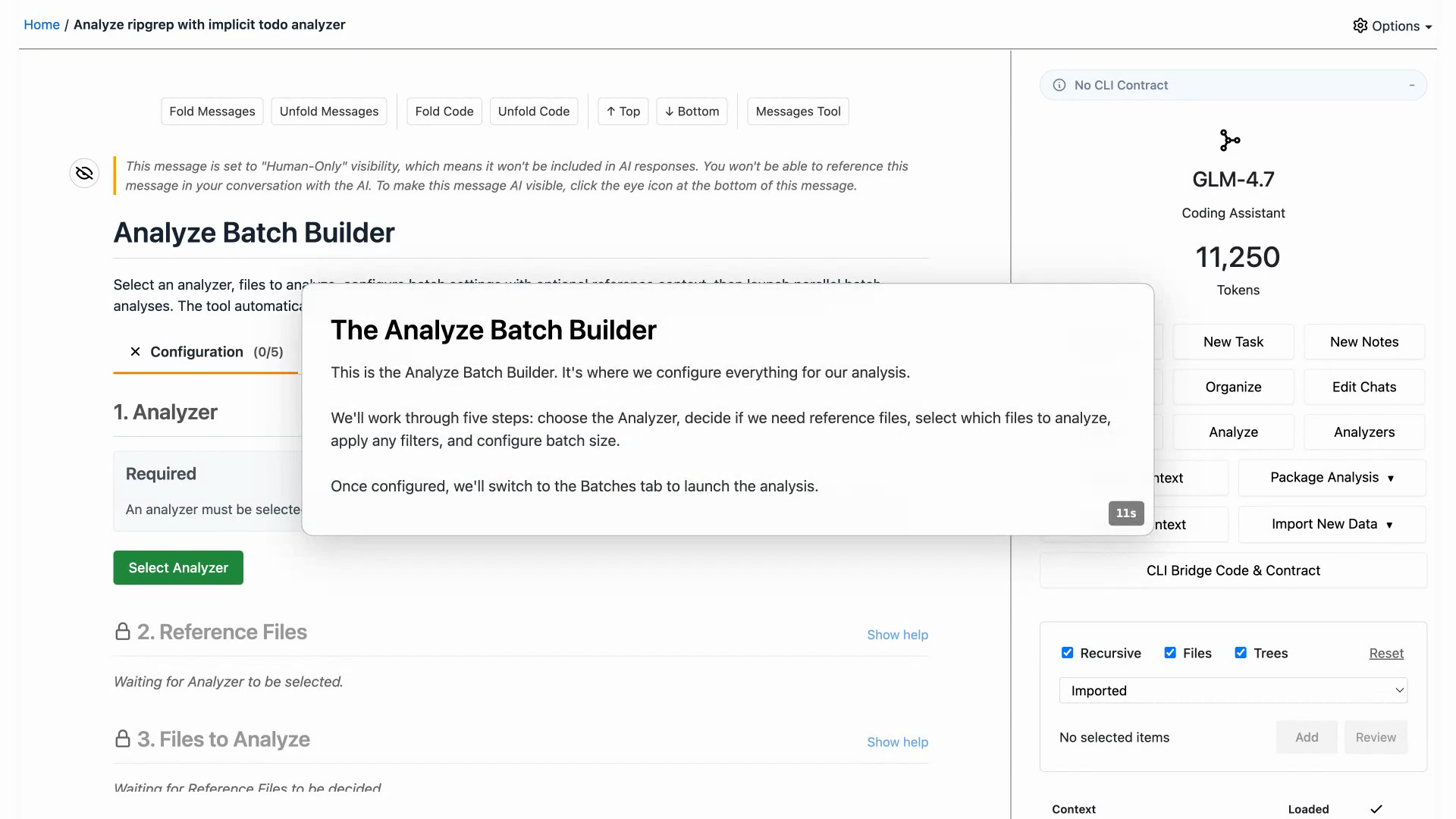 Analyze Batch demo preview
